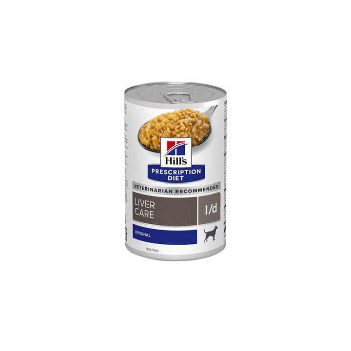 Hill's Prescription Diet l/d Liver Care Hundefutter - Dosen - 12 x 370 g