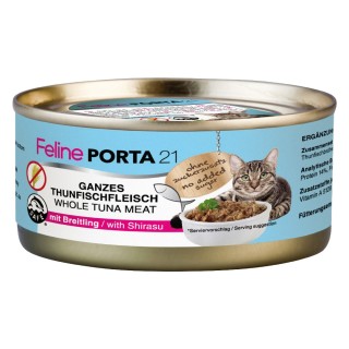 Feline Porta 21 6 x 156 g - Thunfisch mit Breitling (getreidefrei)