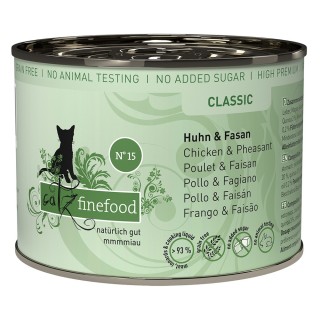catz finefood 6 x 200 g - Huhn & Fasan