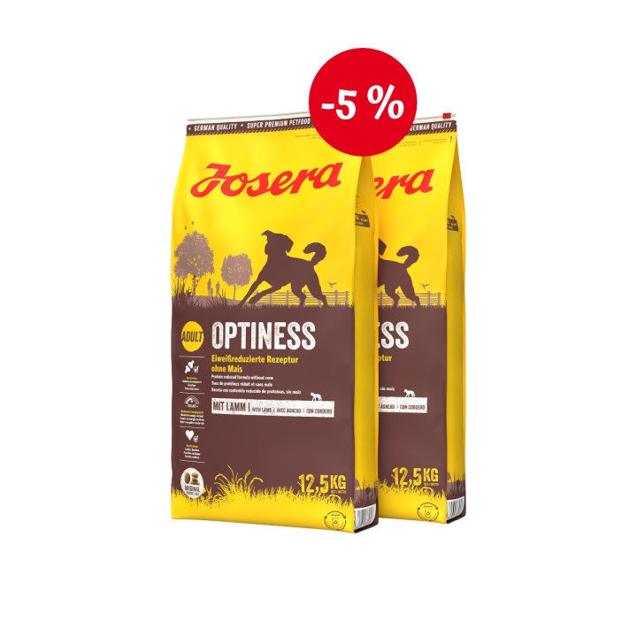 JOSERA Optiness 2x 12,5 kg
