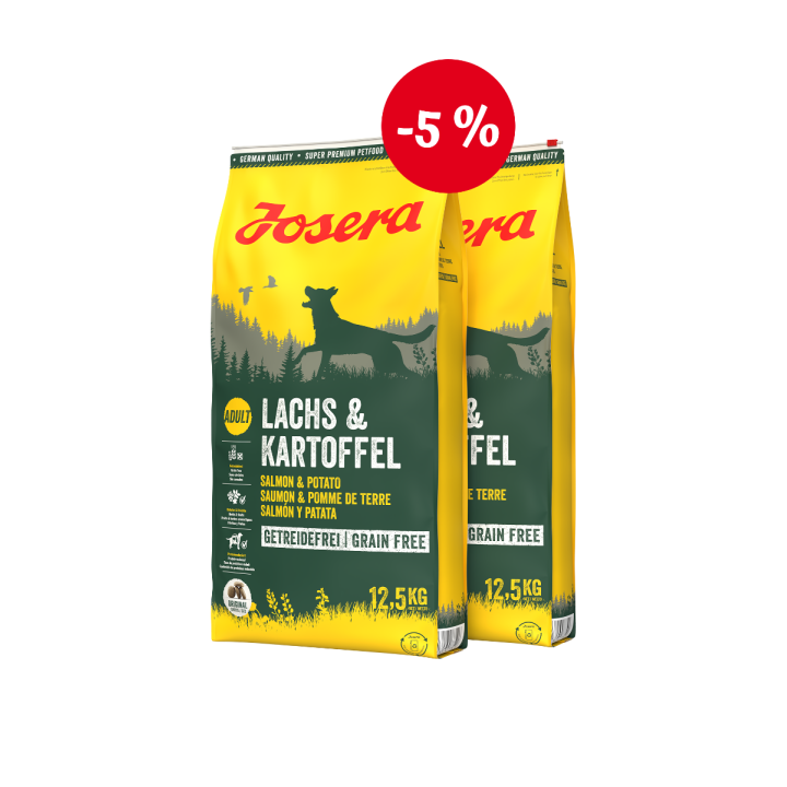 JOSERA Lachs & Kartoffel 2x 12,5 kg