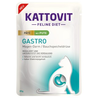 Sparpaket Kattovit Gastro Paté 30 x 85 g - mit Pute
