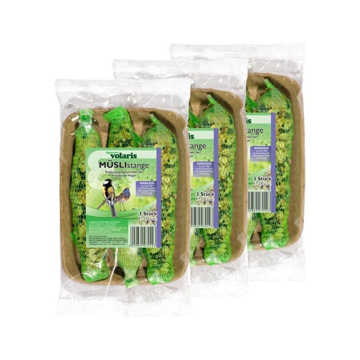 Eggersmann volaris - MÜSLIstangen 3 x 3 Stk