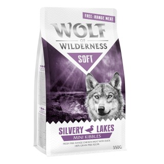 Wolf of Wilderness "Soft - Silvery Lakes" Freiland-Huhn & Ente - getreidefrei - 350 g MINI