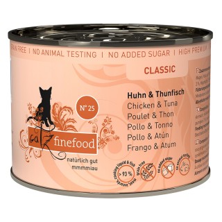 catz finefood 6 x 200 g - Huhn & Thunfisch
