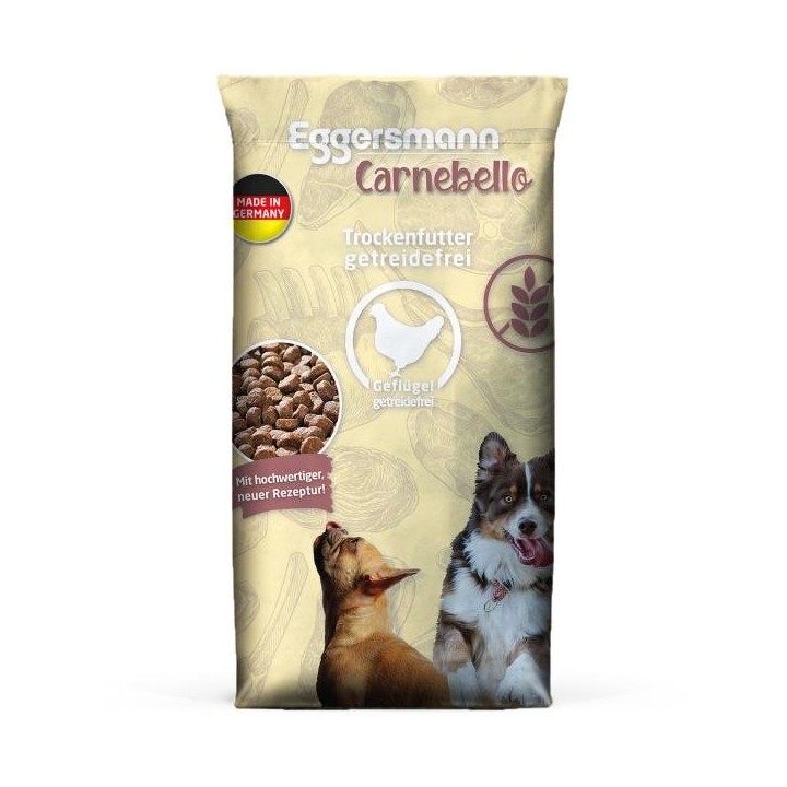 Eggersmann Carnebello - Geflügel getreidefrei 12,5 kg Trockenfutter