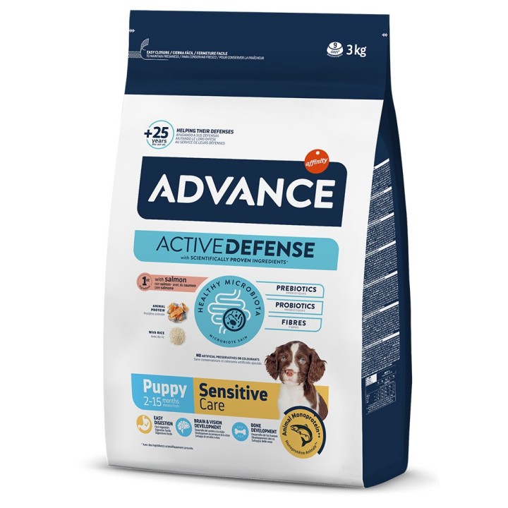 Advance Puppy Sensitive mit Lachs - 3 kg