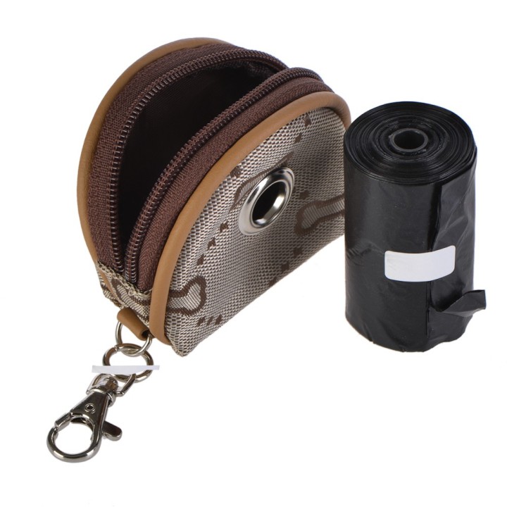 Hundekotbeutelspender Superbone - Beutelspender inkl. Rolle, L 8 x B 2,5 x H 6 cm