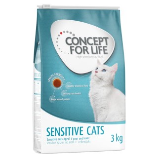 Concept for Life Sensitive Cats Trockenfutter - 3 kg