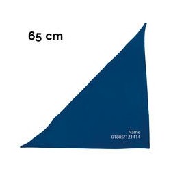 Schecker - Besticktes Halstuch Tel. Nr. +  Name [65cm - Blau]