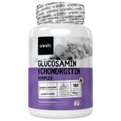 Glucosamin  &amp, und  Chondroitin für Hunde &amp, Katzen - 180 Kapseln - Premium Ergänzung zur Gelenkpflege