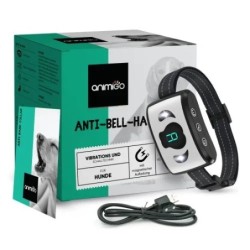 Anti-Bell Halsband Hund - Training Vibrations Halsband ohne Elektroschocks - USB aufladbar, Wiederaufladbare - Für Hunde &gt,