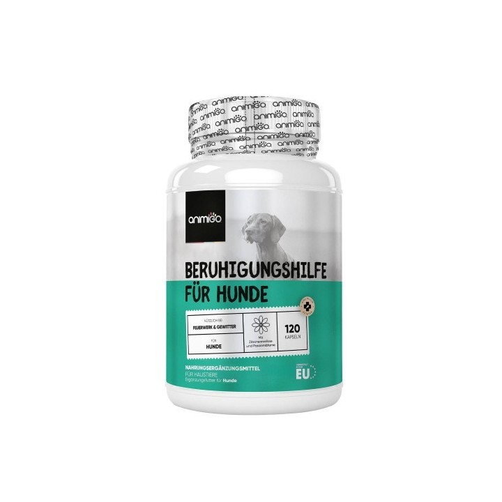 Das Beruhigungshilfe für Hunde  Nahrungsergänzung mit Zitronenmelisse und Ashwagandha  120 Kapseln  Online bestellen