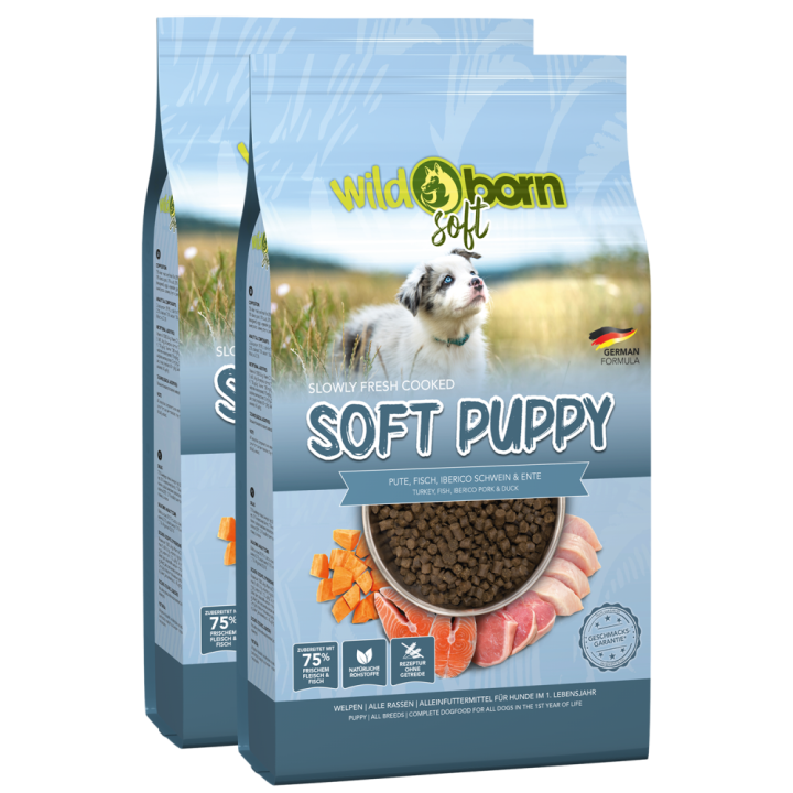 Wildborn Soft Puppy Doppelpack 2 x 12 kg