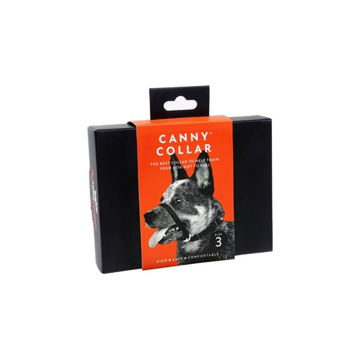 Canny Collar - Schwarz - Nummer 3 - 33 - 38 cm