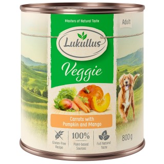 Sparpaket Lukullus Naturkost 24 x 800 g - Adult Veggie