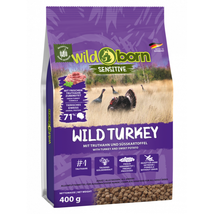 Wildborn Wild Turkey 400 g