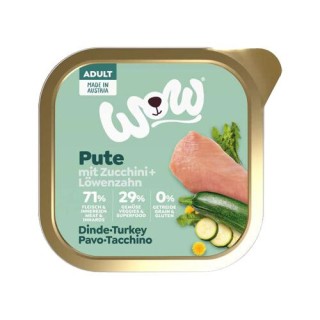 WOW! Hundefutter Adult - Schale - Lachs - 11 x 150 g