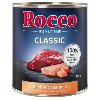 Rocco Classic 6 x 800 g - Rind mit Lachs