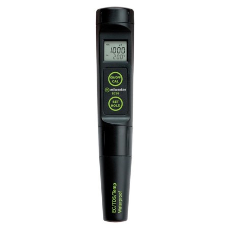 Milwaukee EC59 Pro Wasserdichter 3 in 1 Tester (EC, TDS und °C) - 1 Stück
