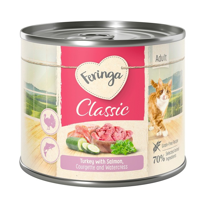 Feringa Classic Meat Menü 6 x 200 g - Lachs & Pute