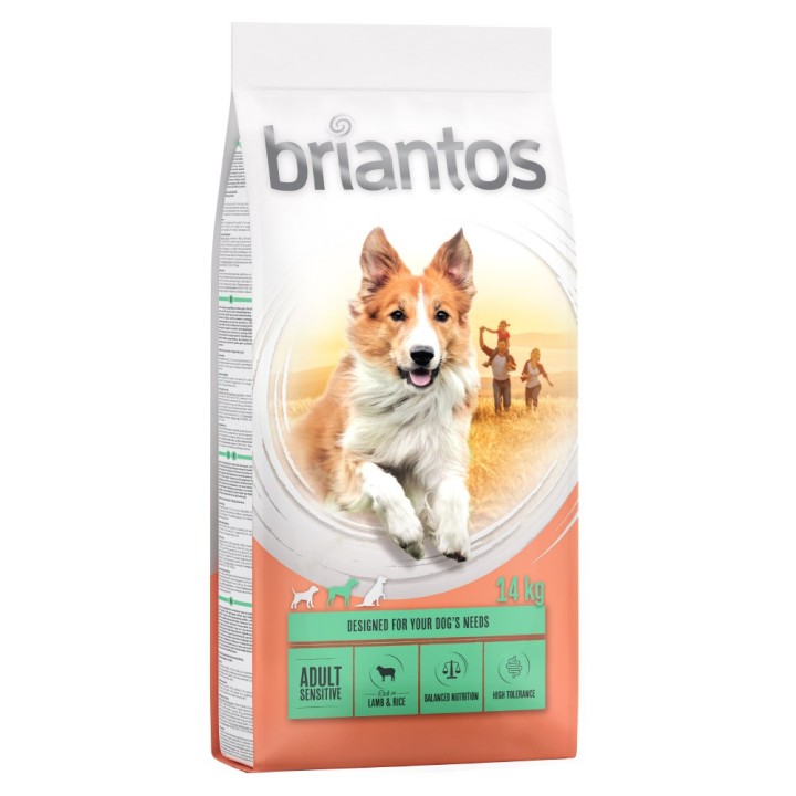 Briantos Adult Sensitive Lamm & Reis - 14 kg
