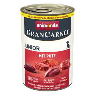 animonda GranCarno Original Junior 6 x 400 g - mit Pute