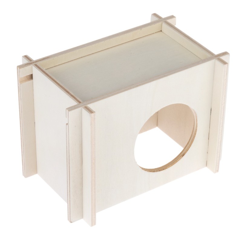 TIAKI Kleintierhaus - Größe S: L 17 x B 11 x H 12 cm (Hamster, Mäuse etc.)