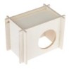 TIAKI Kleintierhaus - Größe S: L 17 x B 11 x H 12 cm (Hamster, Mäuse etc.)