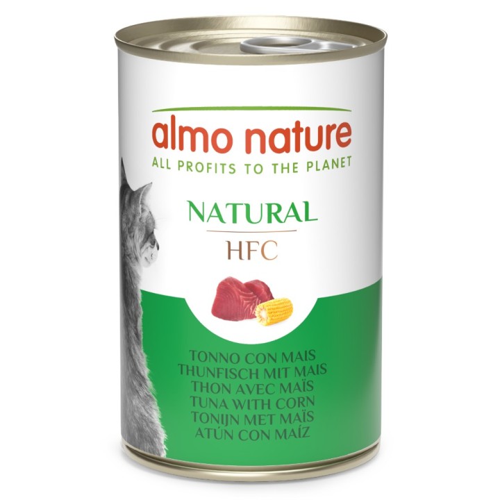 Almo Nature HFC Natural 6 x 140 g - Thunfisch mit Mais