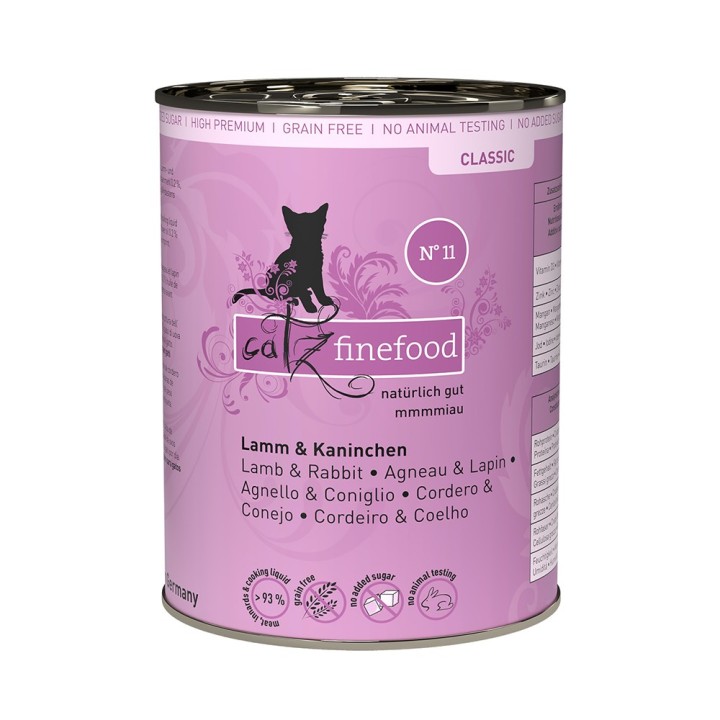 catz finefood 6 x 400 g - Lamm & Kaninchen