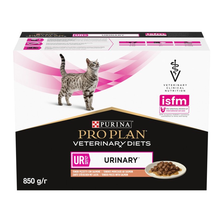 Purina Pro Plan Veterinary Diets UR Urinary - Katze - Lachs - 20 x 85 g