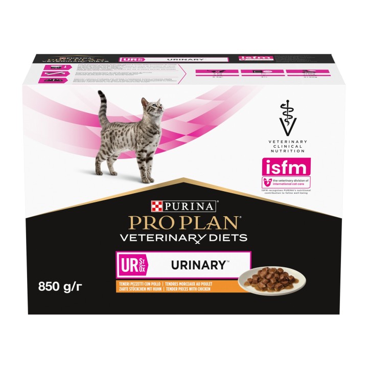 Purina Pro Plan VD UR Urinary Katze Frischebeutel Huhn - 20 x 85 g