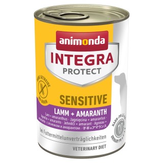 animonda Integra Protect Sensitive Dose - 6 x 400 g Lamm & Amaranth