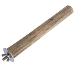 TIAKI Naturholz-Sitzstange - Größe S: Ø 2-3 cm, L 20 cm