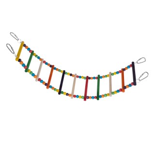 TIAKI Hängebrücke bunt - L 61 x H 12 cm