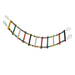 TIAKI Hängebrücke bunt - L 61 x H 12 cm