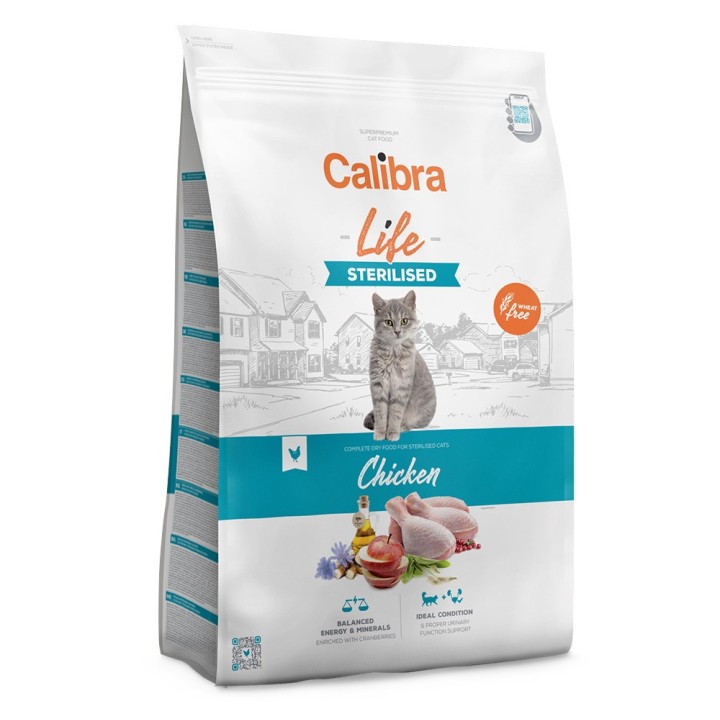 Calibra Cat Life Sterilised Huhn - 6 kg