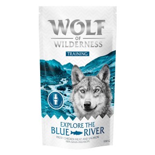 Wolf of Wilderness Training “Explore the Blue River" Huhn & Lachs - 3 x 100 g