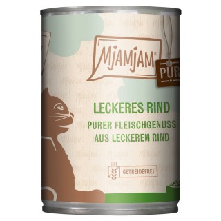 MjAMjAM purer Fleischgenuss 6 x 400 g - leckeres Rind pur