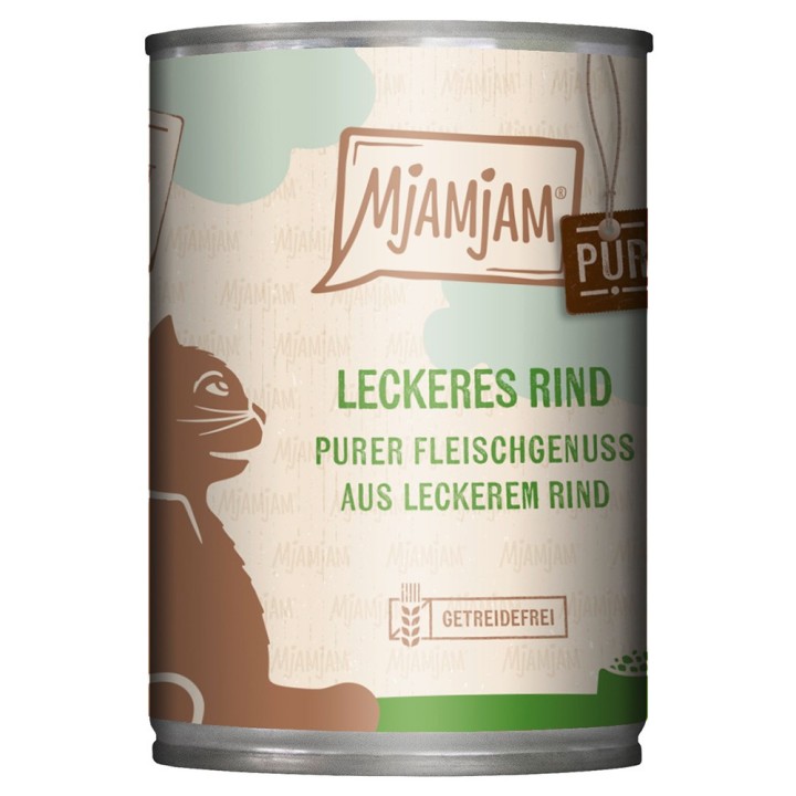 MjAMjAM purer Fleischgenuss 6 x 400 g - leckeres Rind pur