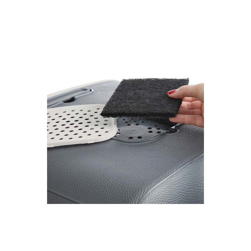 Savic Katzenstreufilter Mira Deluxe – 2 Stück – 12 x 12 x 1 cm