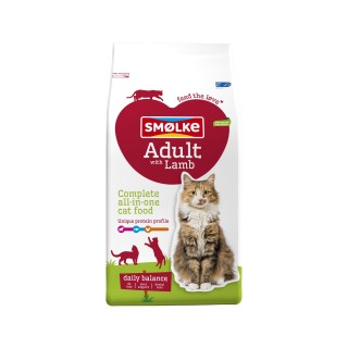 Smølke Adult Katzenfutter - Lamm und Reis - 2 kg