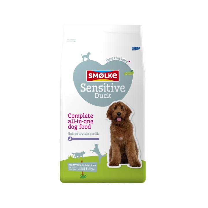 Smølke Sensitive Hundefutter - Ente - 3 kg