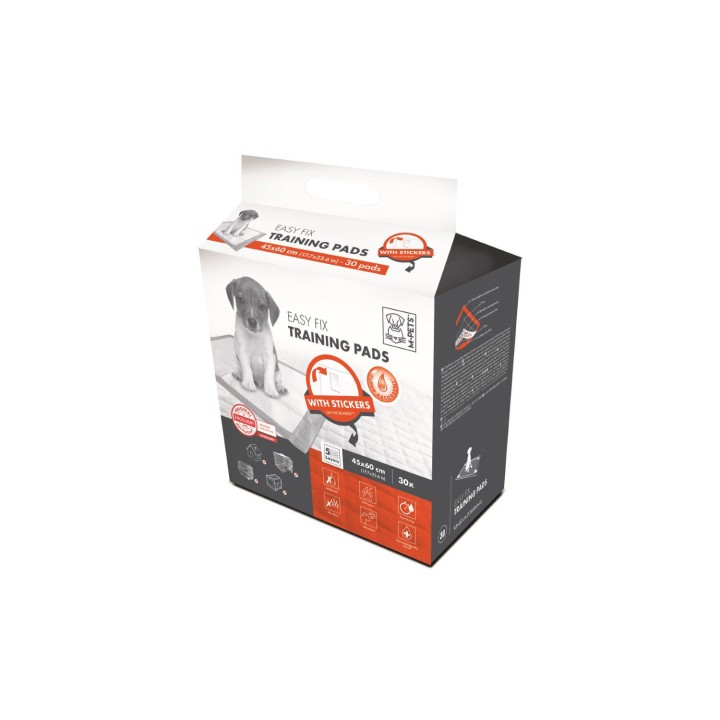M-Pets Easy Fix Puppy Training Pads - 30 Stück - 45 x 60 cm