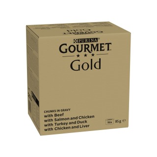 Purina Gourmet Gold Feine Snacks in Sauce - 96 x 85g
