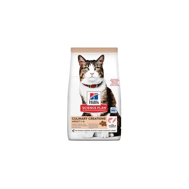 Hill's Science Plan - Feline Culinary Creations - Lachs & Karotte - 1,5 kg