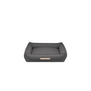 Labbvenn Hundebett MØVIK [Anthrazit - S: ca. 70 x 55 x 22 cm]