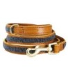 Plakkies Hunde-Lederleine [Starry Night]