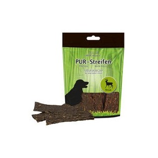 Schecker - PUR-Streifen Hirsch [12 x 100g]